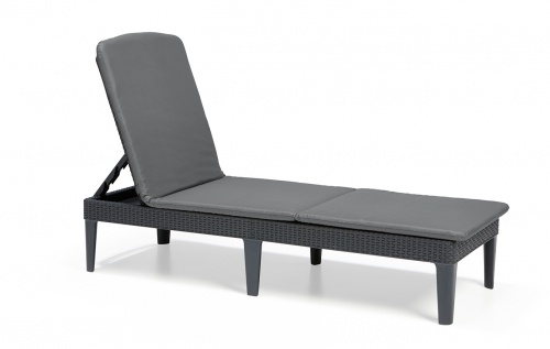 Шезлонг Allibert Джайпур (Jaipur) Графит 17207188