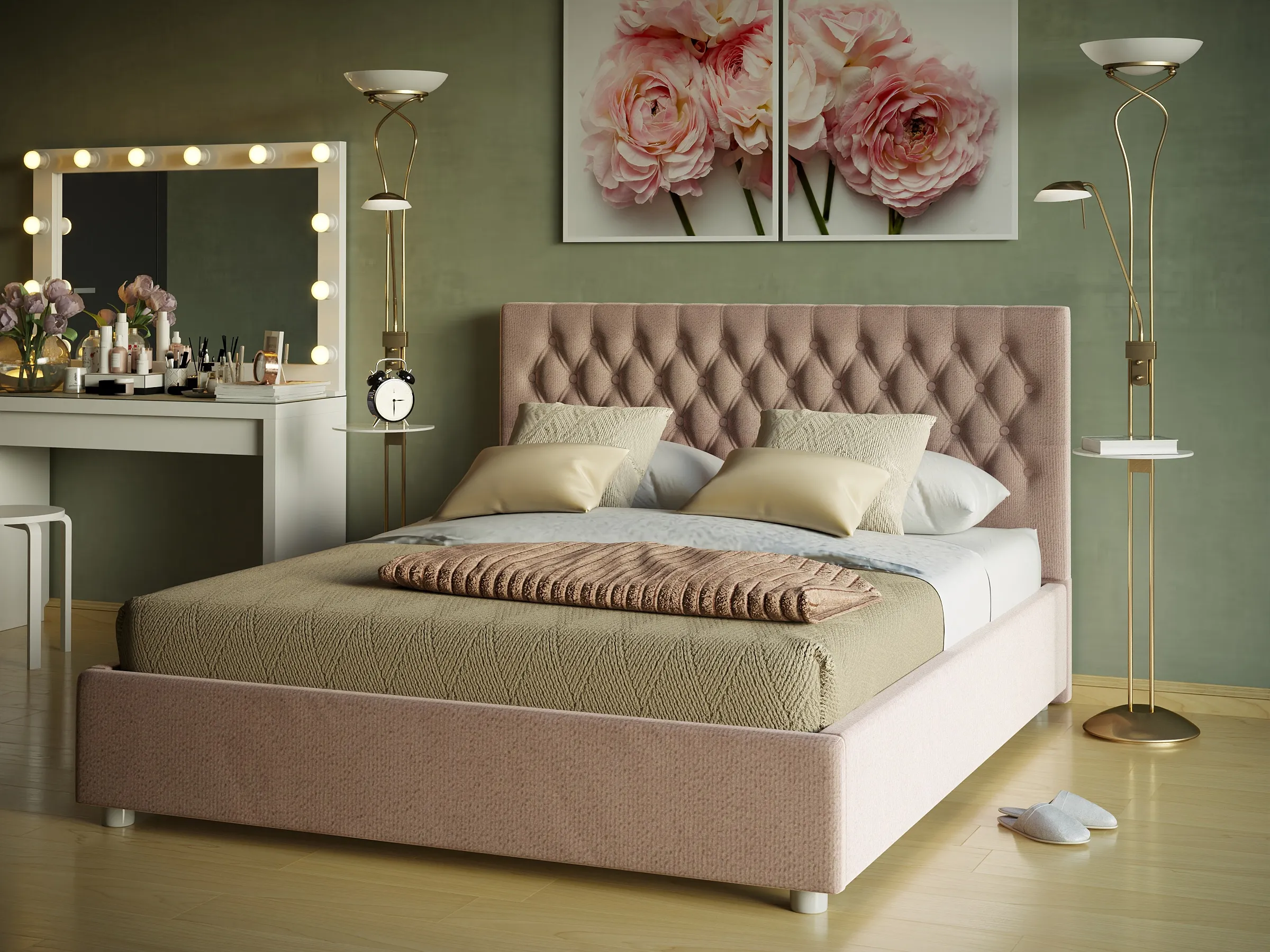 Интерьерная кровать Диадема 90х200 купить в Нижнем Тагиле