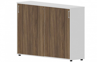 Шкаф-купе 1560*400 Inspira (GDB) OPM156BLWD Белый / Орех Браун