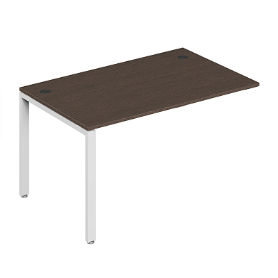 Удлинитель стола 140 Pointex Тренд металл (Trend metal) TDM32212514 темный дуб / белый
