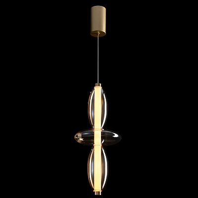 Подвесной светильник Crystal Lux QUASAR SP14W LED AMBER