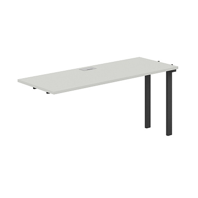 Секция раб. станции s-b-s Norden Сигма (м/к 60х30) 3200х600х750 SG.267.SH.63.AN Серый Бархат / Антрацит