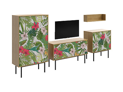 Композиция для гостиной OgogoHome Boho Color 2 599556