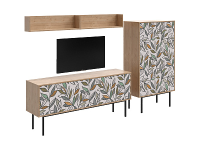 Композиция для гостиной OgogoHome Boho Color 6 599601