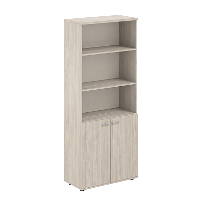 Шкаф высокий NORDEN Сигма полуоткрытый / задняя стенка HDF (800х400х1955) SG.831.OL.OL