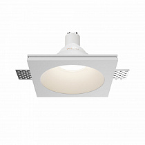 Точечный встраиваемый светильник Maytoni Gyps Modern DL129-GU10-01-W